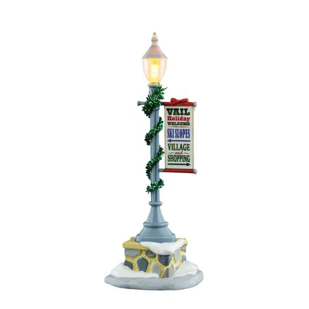 Lemax vail lamp post Vail Village 2025