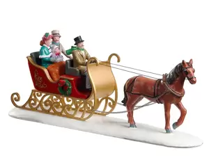 Lemax victorian sleigh ride Caddington Village 2020 - image 1