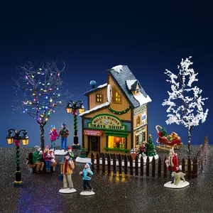 Lemax wally's winter skate shop set Vail Village 2026 - image 1