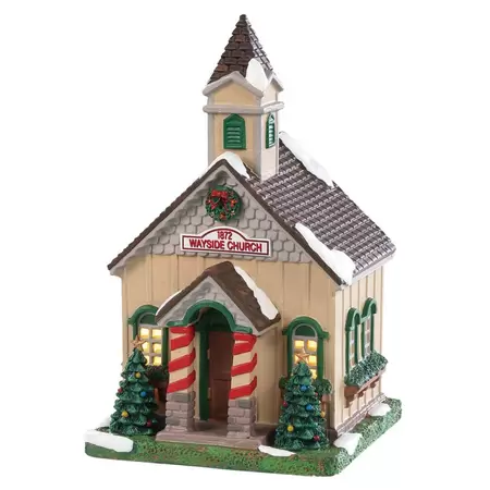 Lemax wayside church Caddington Village 2018 - image 1