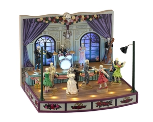 Lemax wedding party Spooky Town 2025