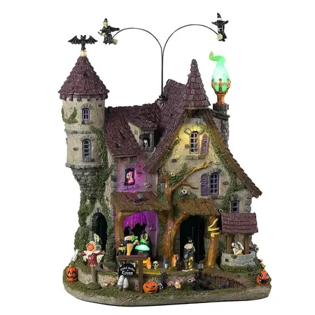 Lemax wicked garden coven Spooky Town 2024 - image 1