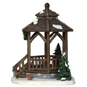 Lemax winter gazebo Vail Village 2014 - image 2
