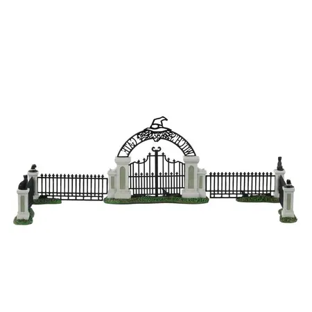 Lemax witch gate, set of 5 Spooky Town 2022 - image 4