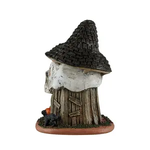 Lemax witch's skull hut Spooky Town 2026 - image 3