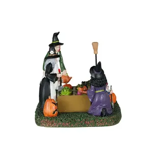 Lemax witches' community garden Spooky Town 2024 - image 2