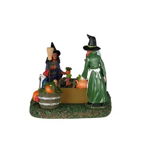 Lemax witches' community garden Spooky Town 2024 - image 3