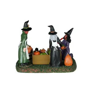 Lemax witches' community garden Spooky Town 2024 - image 4