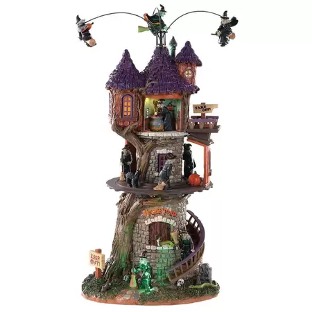 Lemax witches tower Spooky Town 2019