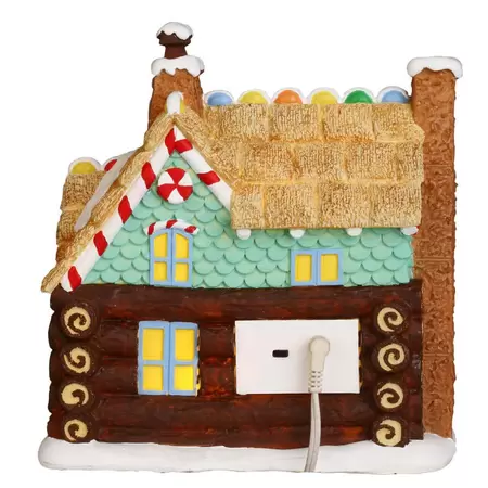 Lemax yule log cabin Sugar 'N' Spice 2017 - image 2