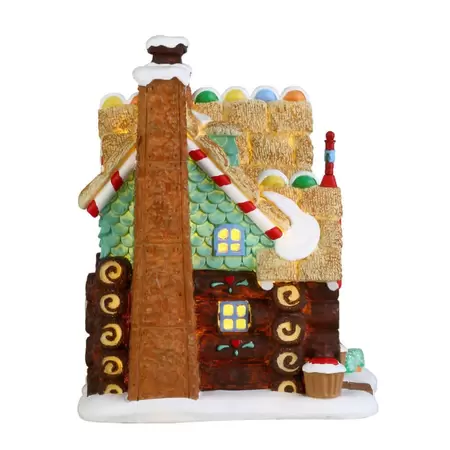 Lemax yule log cabin Sugar 'N' Spice 2017 - image 4