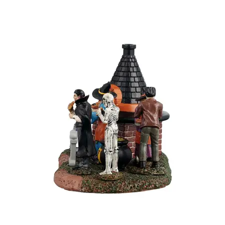 Lemax zelda's black hat pizzeria Spooky Town 2026 - image 3