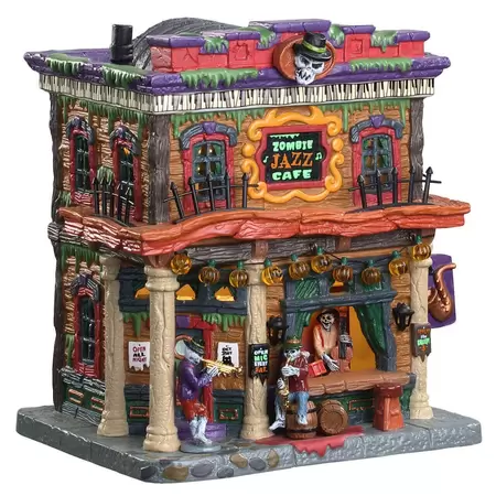 Lemax zombie jazz café Spooky Town 2021 - image 1