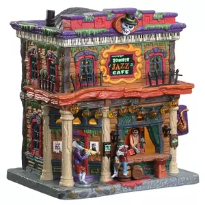Lemax zombie jazz café Spooky Town 2021 - image 3