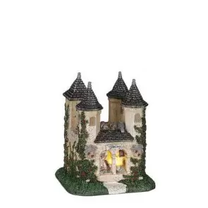 Luville Efteling Mini's Kasteel van Doornroosje 9x9x11 cm