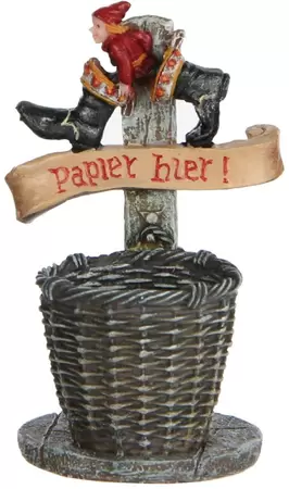 Luville Efteling Prullenbak 4x3.5x6 cm