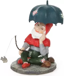 Luville Efteling Vissende kabouter 6,5cm