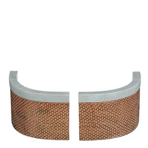 Luville General Curved wall large 2  stuks