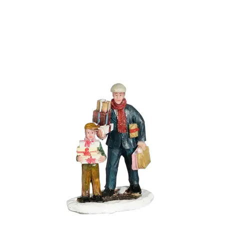 Luville General Father and son with presents