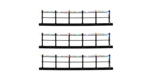 Luville General Fence multicolour 3 pieces