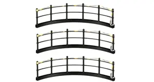 Luville General Fence warm white 3 pieces