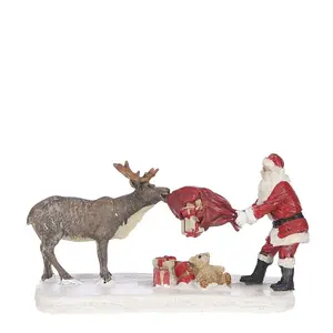 Luville General Reindeer teasing Santa - image 1