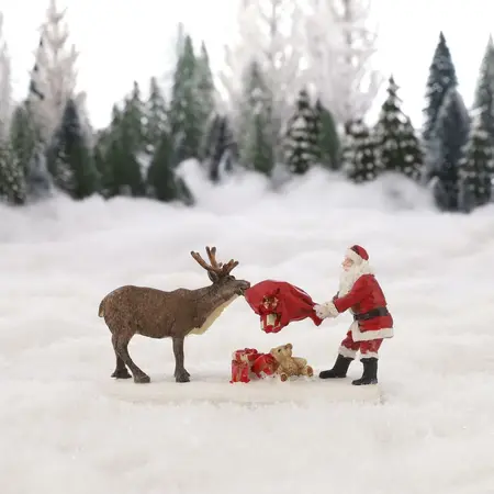 Luville General Reindeer teasing Santa - image 2