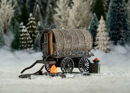 Luville Molendam Carvan led battery operated - image 2