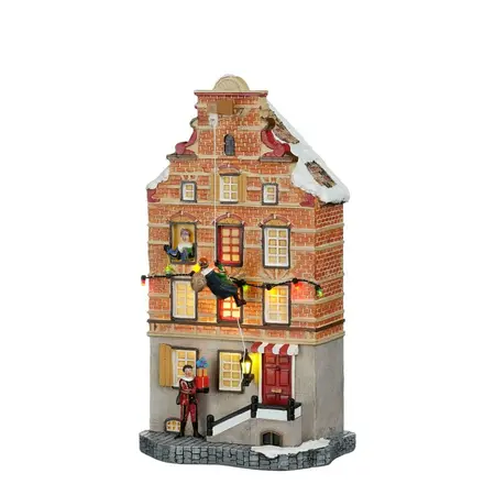 Luville Molendam Facade Sinterklaas & Piet battery operated - image 1