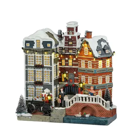 Luville Molendam Facade street Amsterdam battery operated - image 1