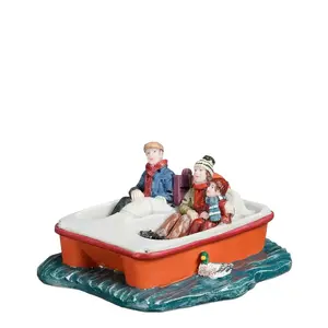 Luville Molendam Family on pedal boat - image 1