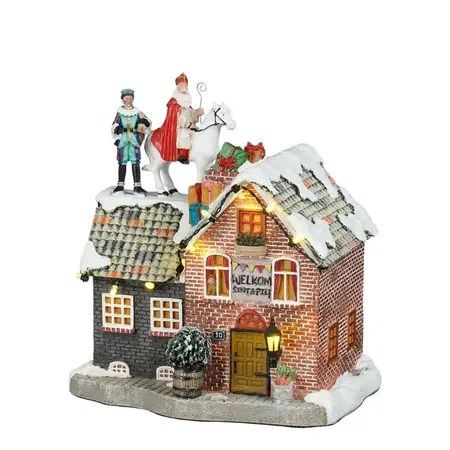 Luville Molendam Sinterklaas on roof battery operated - image 1