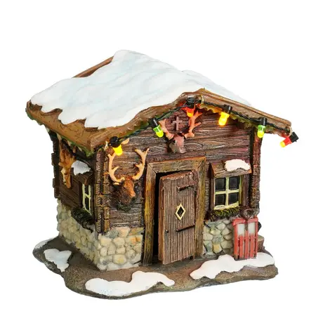 Luville Schneewald Berghutte led battery operated - image 1