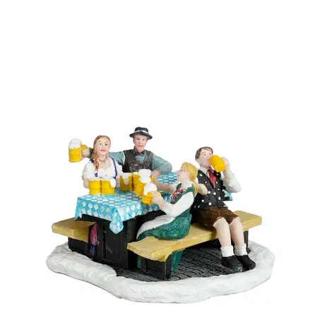 Luville Schneewald Drinking beer - image 1