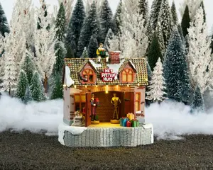 Luville Sinterklaas, Het pieten huis battery operated - image 2