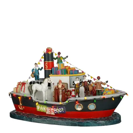 Luville Sinterklaas, Pakjesboot