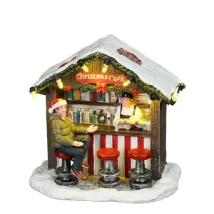 Luville Sledgeholm Christmas cafe battery operated - image 1