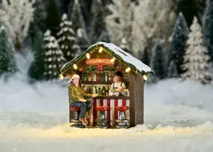 Luville Sledgeholm Christmas cafe battery operated - image 2