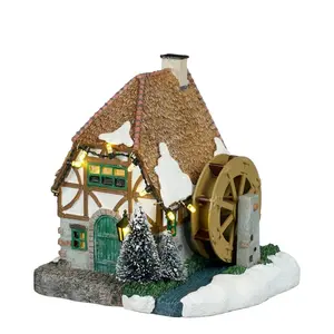 Luville Ville de Reidy Water wheel house battery operated - image 1