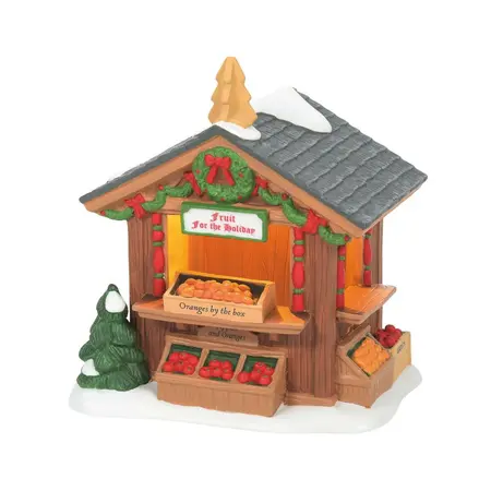 Market Fruit Stand - Dickens Village - image 1