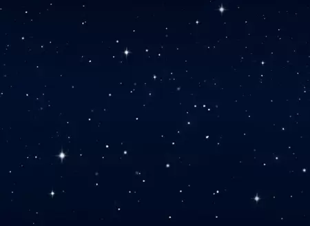 My Village Background Canvas - Stars 76x56 cm - image 1