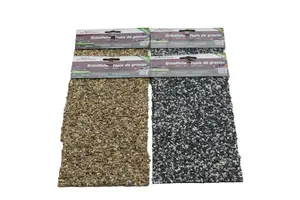 My village deco mix gravelfilm grey & black/white 30x14cm
