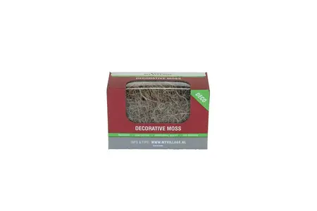 My Village Decorative Moss Natural 50g