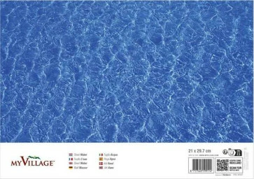 My Village Sheet Water Double-Sided 21x29.7 cm  - image 2