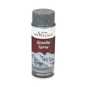 Graniet-look spray antraciet 400 ml
