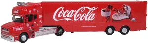 Coca-cola truck scania box trailer 1:7622.5 x 4 x 5.4 cm