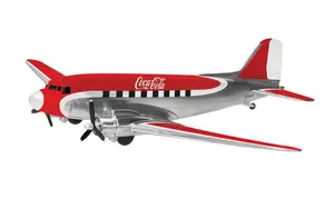 Coca-cola vliegtuig douglas dc-3