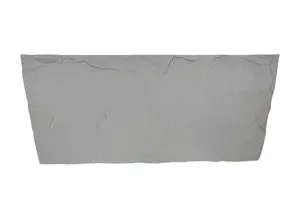 Achterwand rots 120x60cm wit