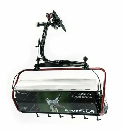 Jägerndorfer seats 6 pers. d-line ischgl gampenbahn kuckuck 1:32